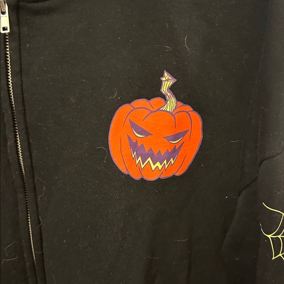 Social Collision Halloween Hooded Sweatshirt Large - Picture 3 of 7